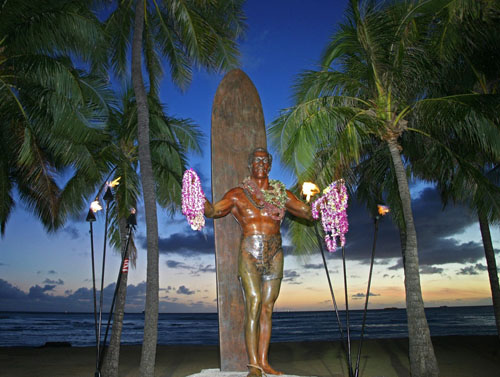 Duke Kahanamoku Beach - Oahu, Hawaii