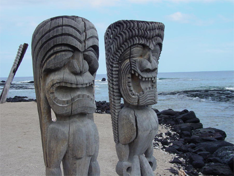 Puuhonua o Honaunau - Big Island, Hawaii