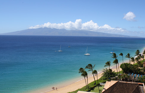 Royal Lahaina Resort - balcony view of Pacific Ocean